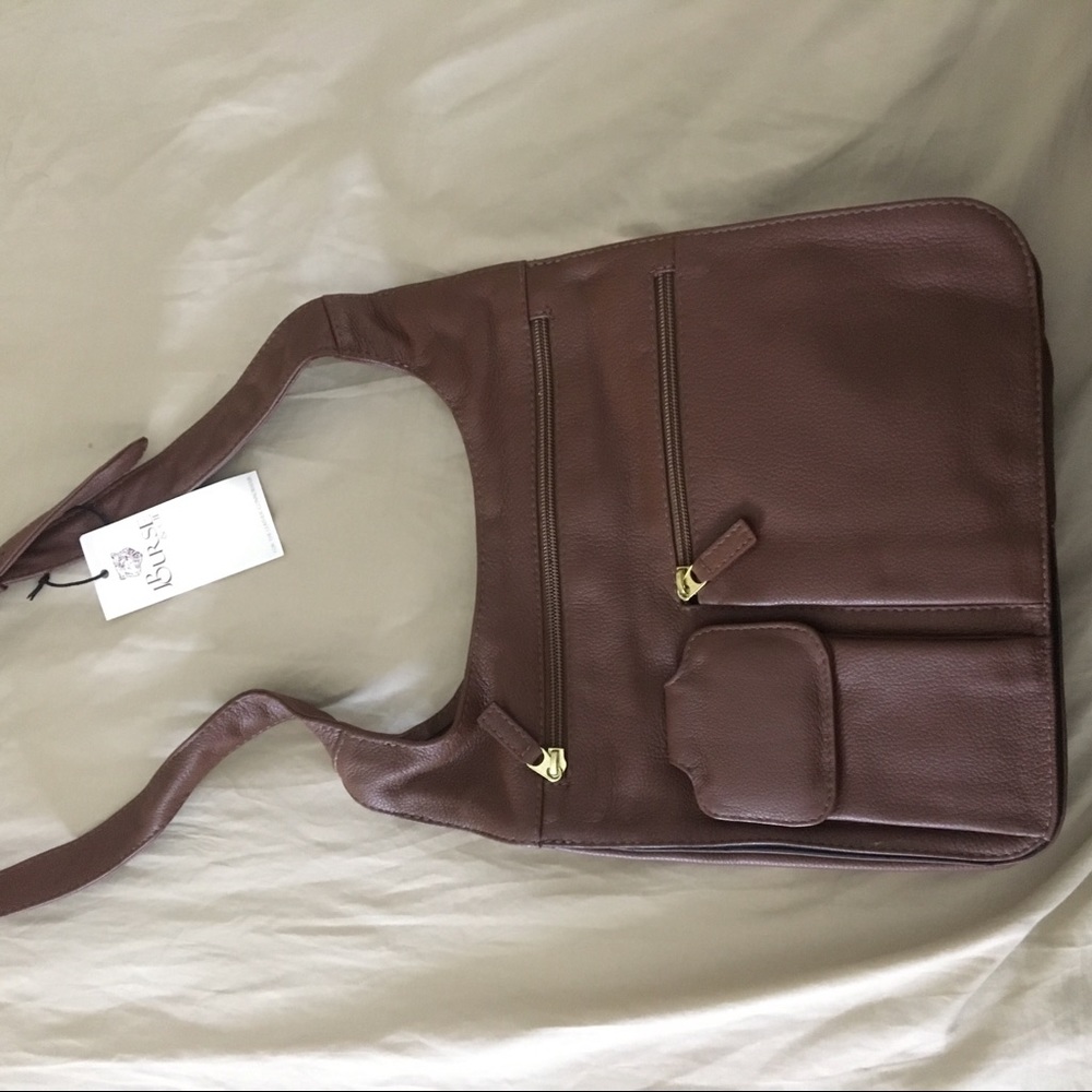 JP ourse & Cie leather travel bag